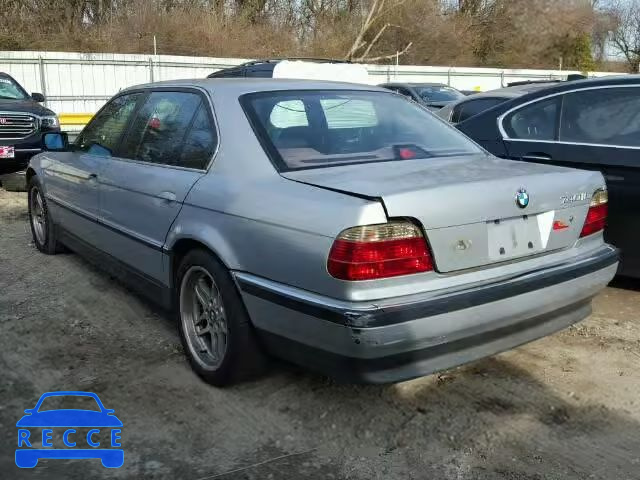1997 BMW 740IL WBAGJ8327VDM00478 image 2