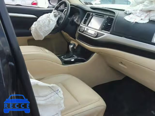 2014 TOYOTA HIGHLANDER 5TDJKRFH5ES051854 зображення 4