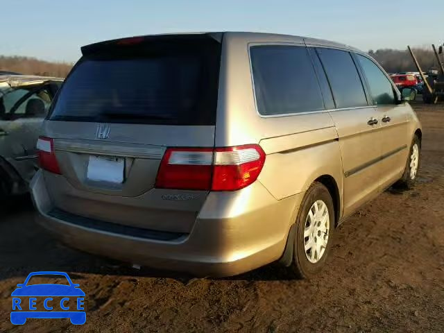 2005 HONDA ODYSSEY LX 5FNRL38255B078739 image 3