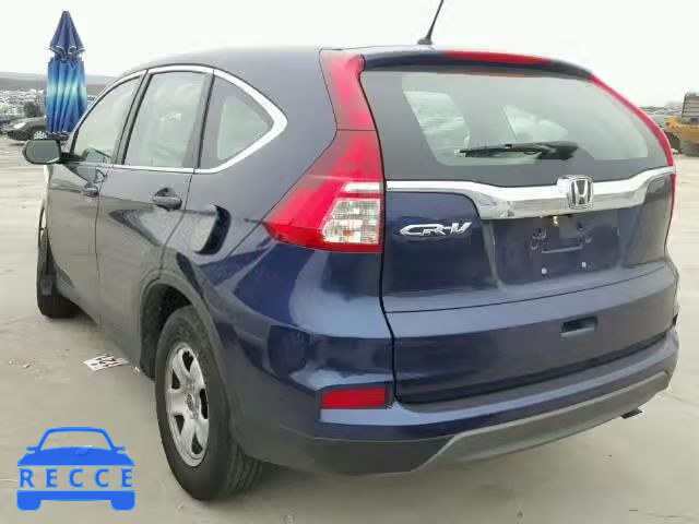 2015 HONDA CR-V LX 3CZRM3H36FG708585 image 2