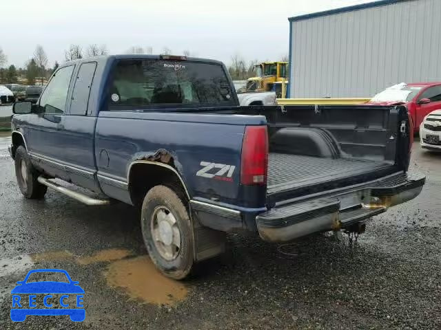 1996 CHEVROLET K1500 1GCEK19M5TE105068 image 2