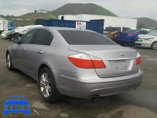 2011 HYUNDAI GENESIS KMHGC4DF0BU115135 image 2