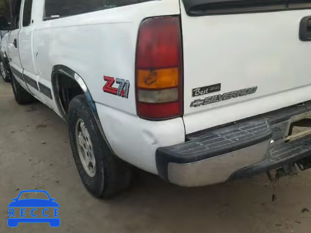 1999 CHEVROLET SILVERADO 2GCEK19T8X1253990 image 9