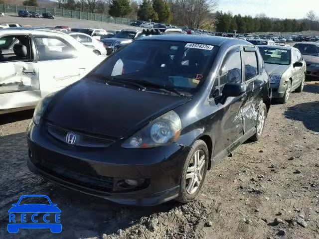 2008 HONDA FIT SPORT JHMGD38628S046621 image 1