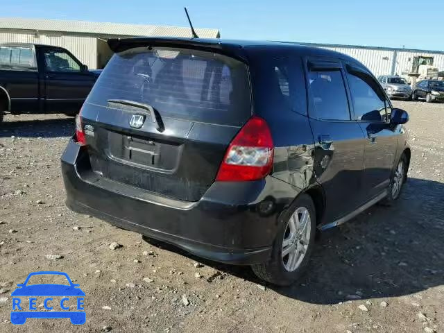 2008 HONDA FIT SPORT JHMGD38628S046621 image 3
