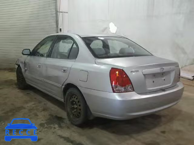 2005 HYUNDAI ELANTRA GL KMHDN46D25U977253 image 2