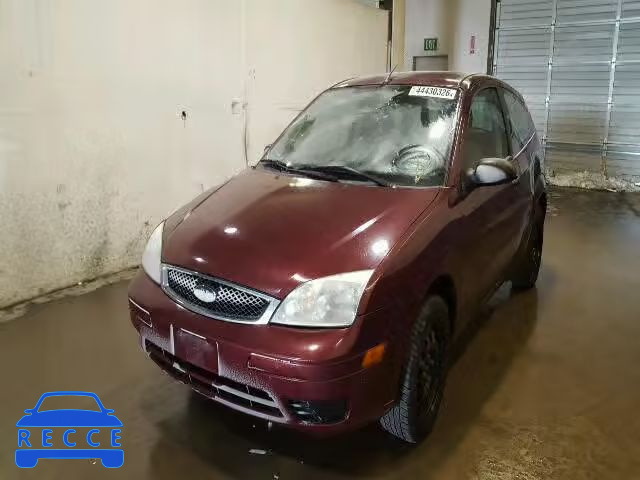 2007 FORD FOCUS ZX3 1FAFP31N87W276392 image 1