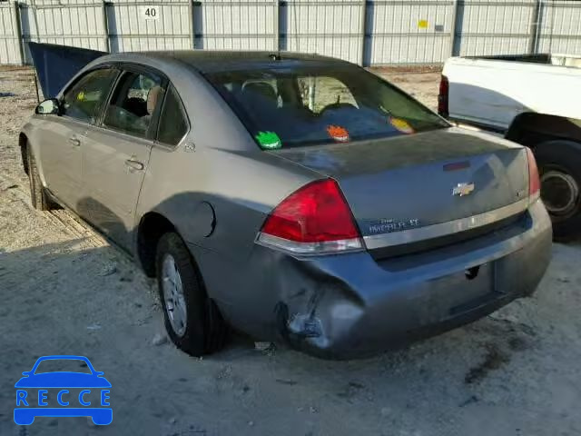 2007 CHEVROLET IMPALA LT 2G1WT58K379316263 image 2