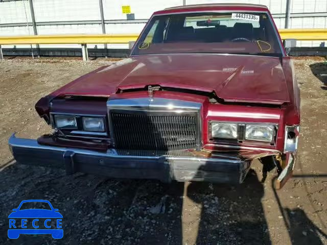 1989 LINCOLN TOWN CAR 1LNBM81F2KY794739 image 9