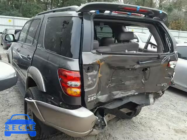 2003 TOYOTA SEQUOIA SR 5TDZT34A73S198810 image 2