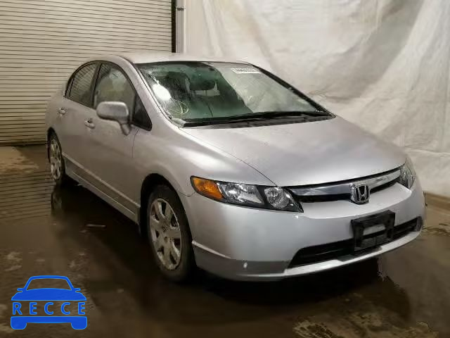 2008 HONDA CIVIC LX 2HGFA16598H525258 зображення 0