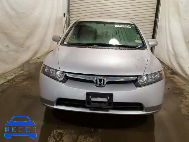 2008 HONDA CIVIC LX 2HGFA16598H525258 зображення 9