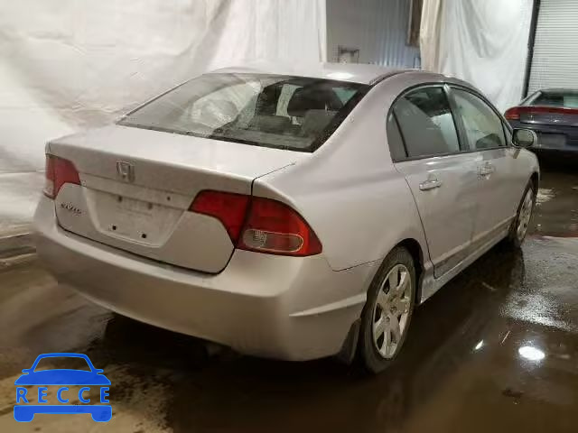 2008 HONDA CIVIC LX 2HGFA16598H525258 зображення 3