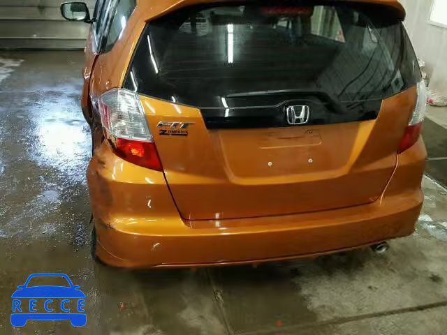 2011 HONDA FIT SPORT JHMGE8H50BS012301 зображення 8