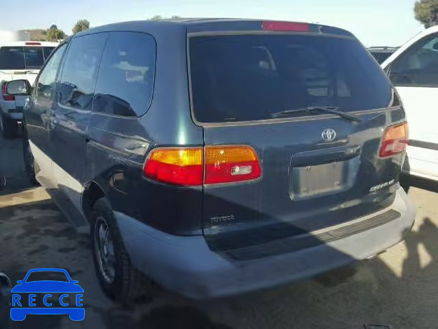 1998 TOYOTA SIENNA LE/ 4T3ZF13C0WU069809 зображення 2