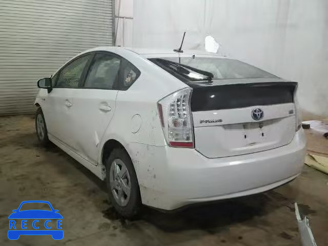 2010 TOYOTA PRIUS JTDKN3DU7A0073280 зображення 2