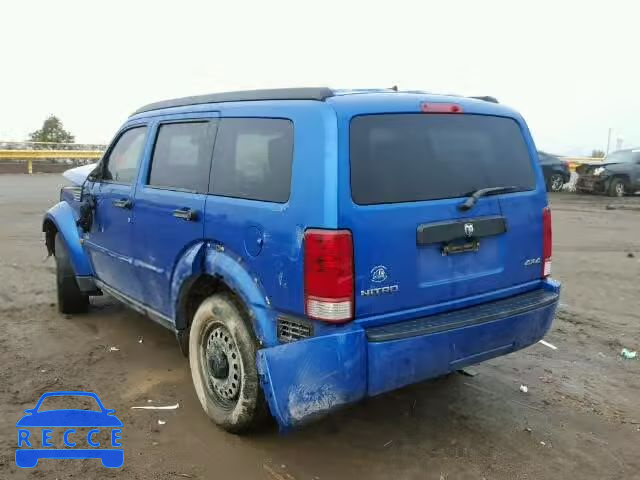 2008 DODGE NITRO SXT 1D8GU28K18W153453 image 2