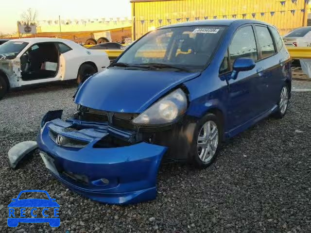 2008 HONDA FIT SPORT JHMGD38698S048771 зображення 1