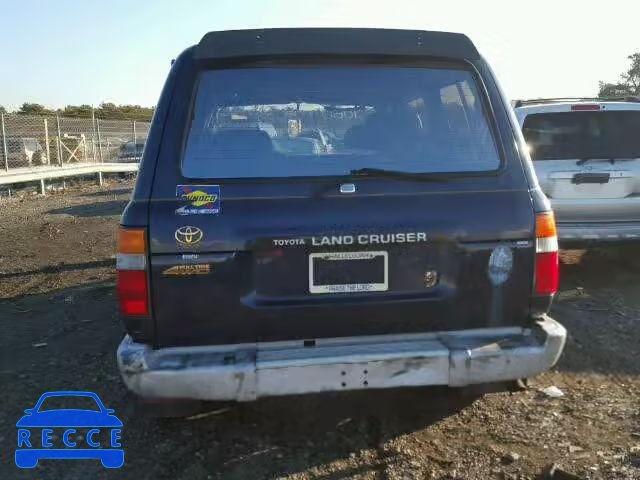 1996 TOYOTA LANDCRUISE JT3HJ85J2T0123999 image 9