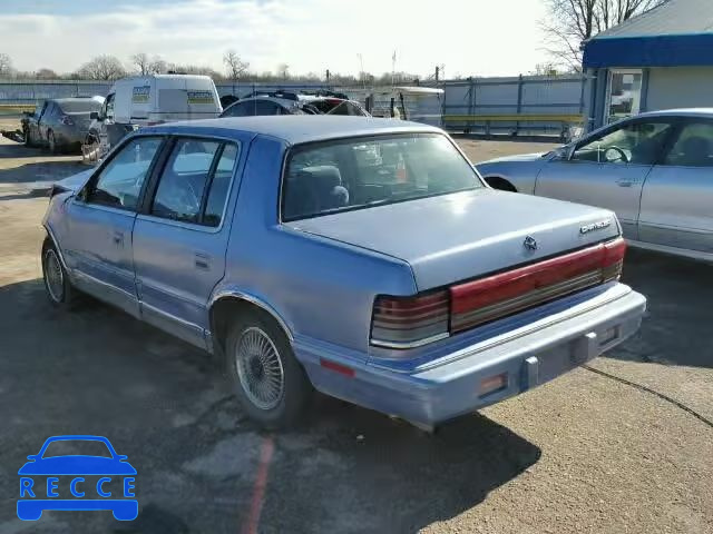 1992 CHRYSLER LEBARON 3C3XA46K4NT242462 зображення 2