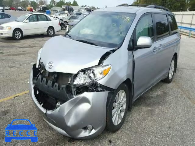 2012 TOYOTA SIENNA XLE 5TDYK3DC9CS216191 image 1