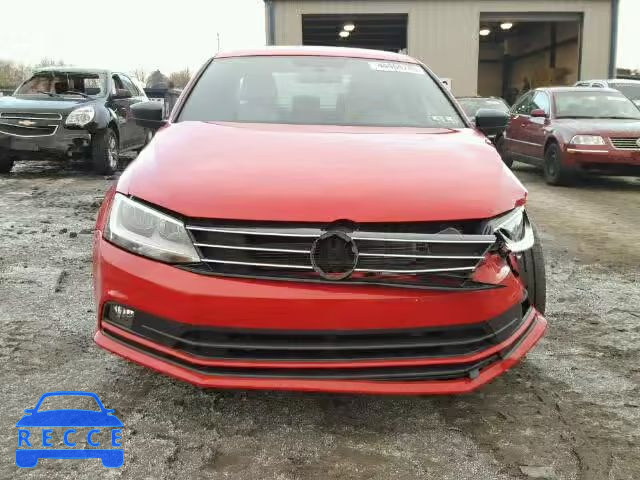 2016 VOLKSWAGEN JETTA SPOR 3VWD17AJXGM303726 зображення 8