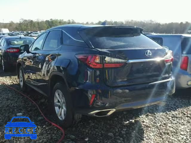 2016 LEXUS RX 350 2T2ZZMCA3GC011305 image 2