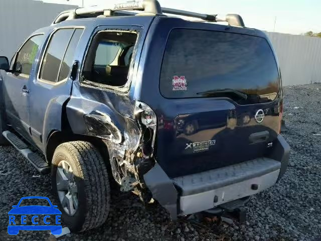 2009 NISSAN XTERRA 4.0 5N1AN08U69C511894 image 9