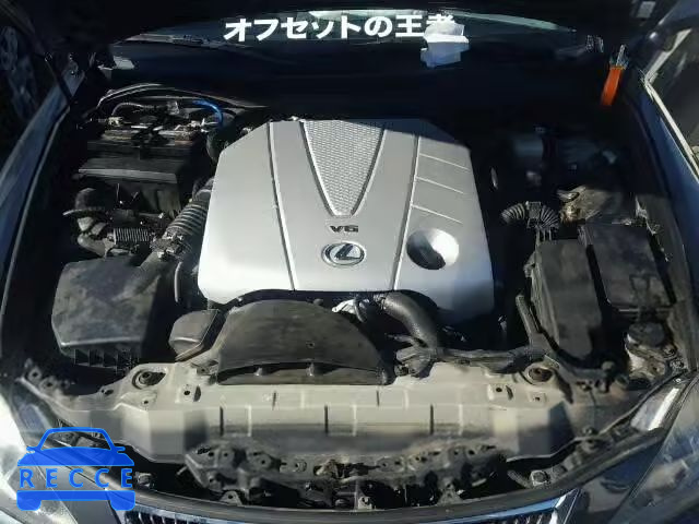 2008 LEXUS IS350 JTHBE262585019168 Bild 6