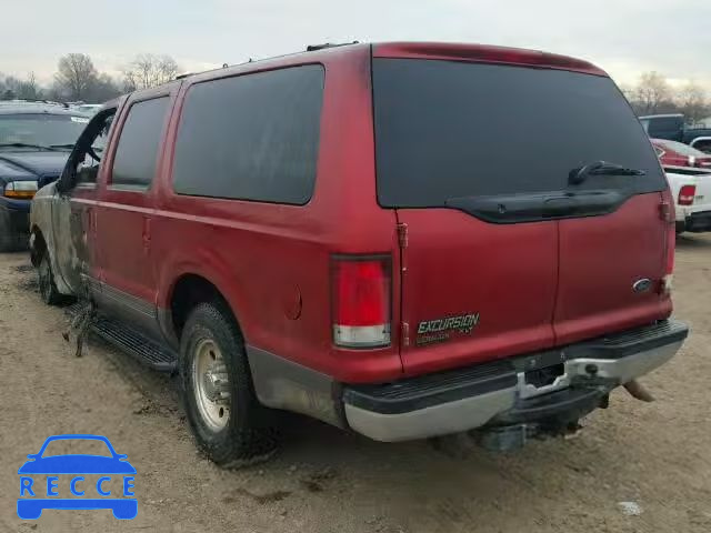 2001 FORD EXCURSION 1FMNU40L71EC39413 Bild 2