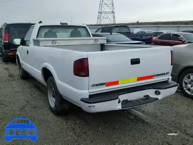 1999 CHEVROLET S10 1GCCS14X0XK189378 image 2