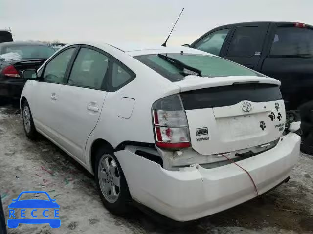 2004 TOYOTA PRIUS JTDKB20U140015730 image 2