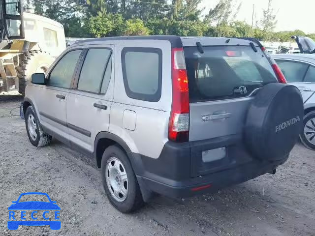 2006 HONDA CR-V LX SHSRD68566U404258 image 2