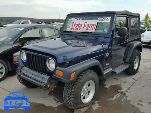 2004 JEEP WRANGLER X 1J4FA39S34P746205 image 1