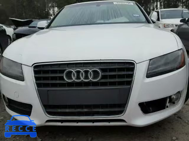 2010 AUDI A5 QUATTRO WAULFAFR2AA079509 image 9