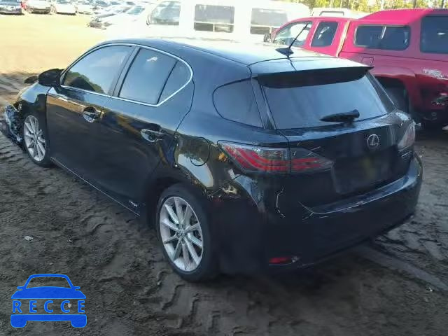 2012 LEXUS CT200H JTHKD5BH4C2080536 зображення 2