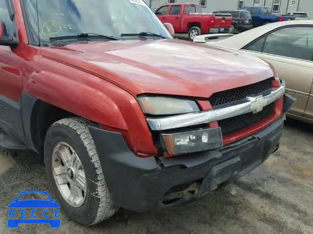 2003 CHEVROLET AVALANCHE 3GNEK13T53G261840 Bild 9