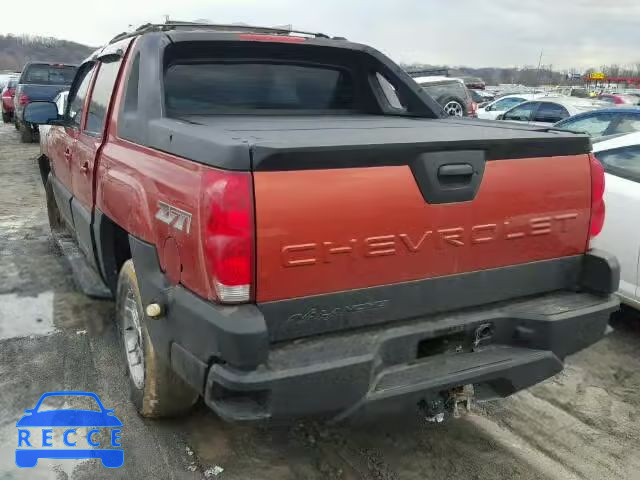 2003 CHEVROLET AVALANCHE 3GNEK13T53G261840 Bild 2