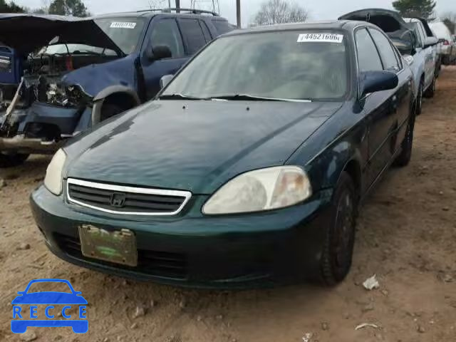 2000 HONDA CIVIC EX JHMEJ8646YS000739 Bild 1