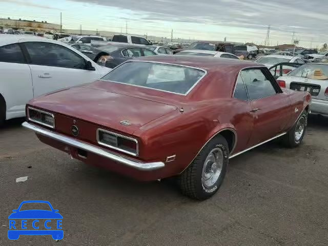 1968 CHEVROLET CAMARO 124378L328918 image 3