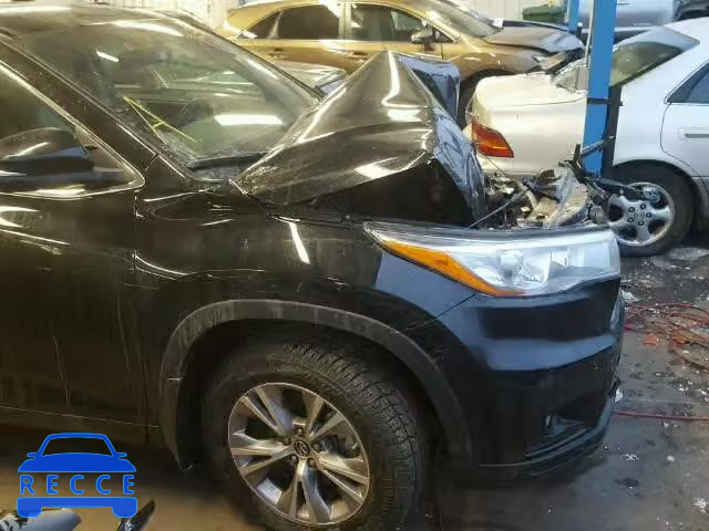 2016 TOYOTA HIGHLANDER 5TDBKRFH0GS249961 image 9