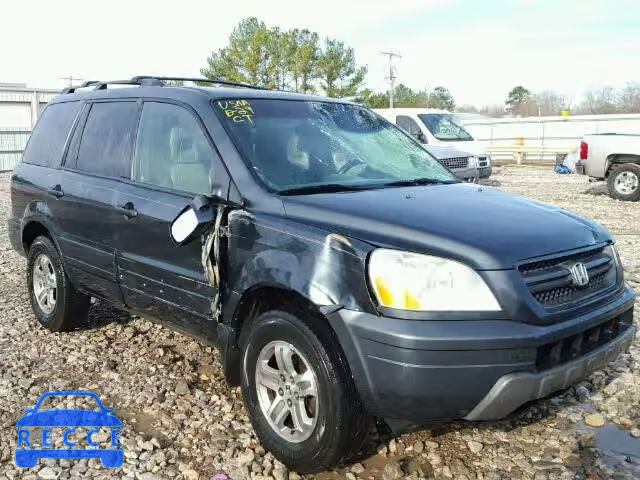 2005 HONDA PILOT EXL 5FNYF18575B011920 image 0