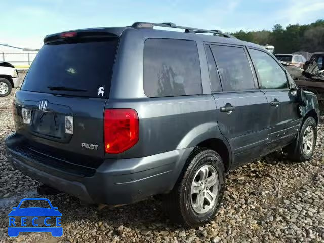 2005 HONDA PILOT EXL 5FNYF18575B011920 image 3