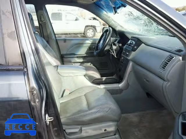 2005 HONDA PILOT EXL 5FNYF18575B011920 image 4