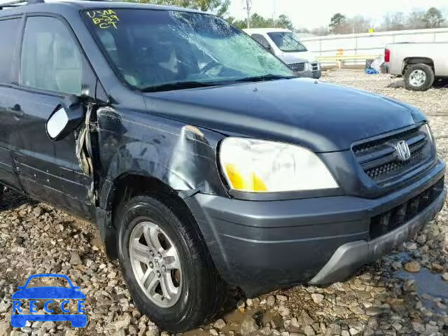 2005 HONDA PILOT EXL 5FNYF18575B011920 image 8