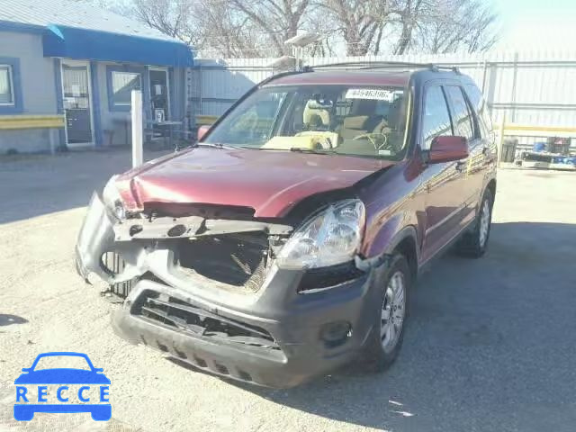 2006 HONDA CR-V EX JHLRD78866C011996 image 1