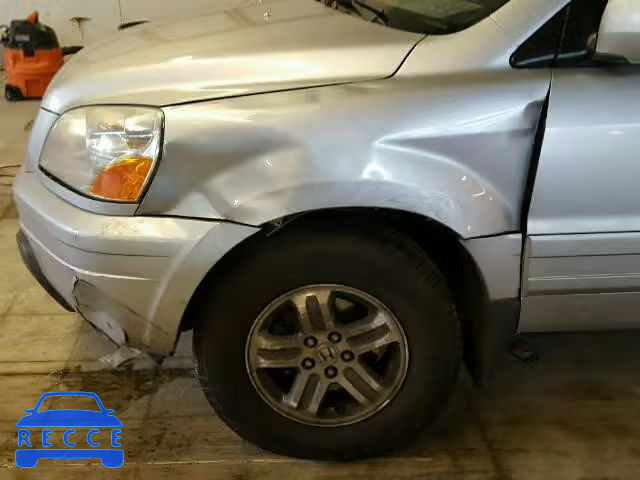 2005 HONDA PILOT EXL 2HKYF185X5H537539 image 8