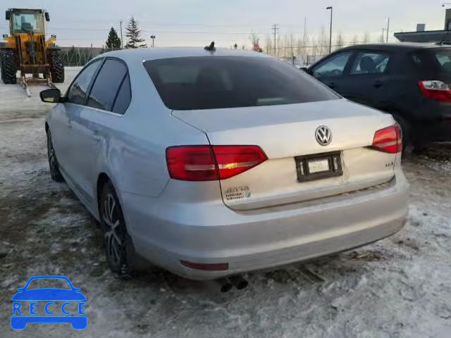 2015 VOLKSWAGEN JETTA SE 3VWD07AJ4FM259952 image 2