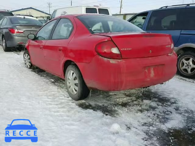 2000 DODGE NEON/ES 1B3ES46C4YD531894 image 2