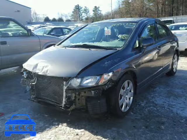 2010 HONDA CIVIC LX 2HGFA1F57AH302674 зображення 1